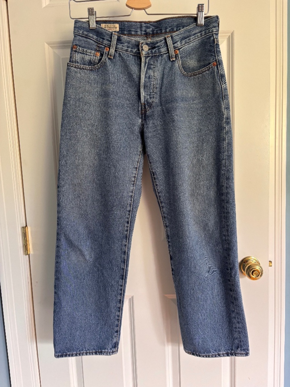 Levi's 501 90's medium-wash jeans